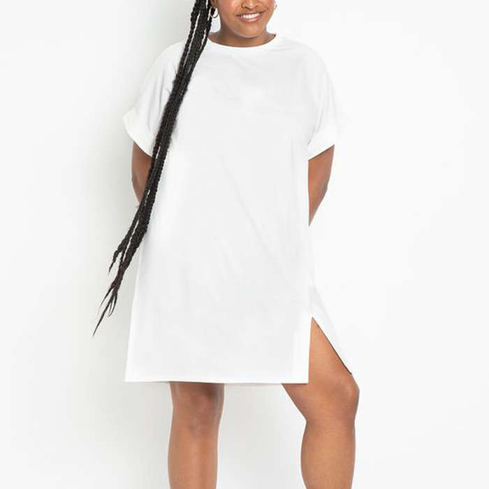 t shirt dress curve