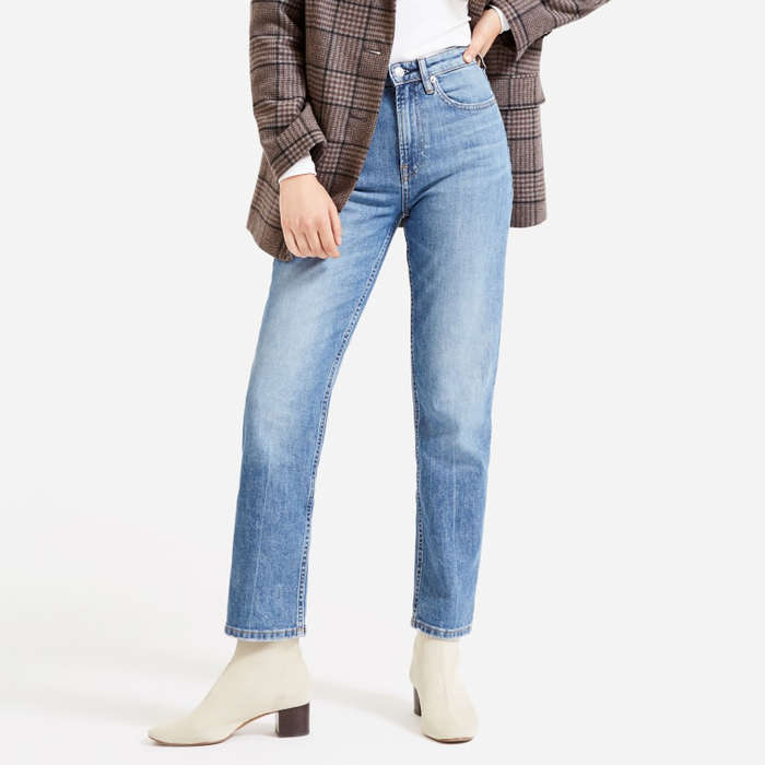 everlane super soft straight leg jean