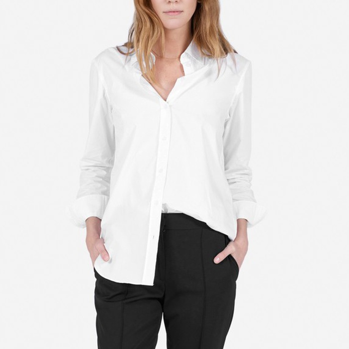 sweat proof button down shirt