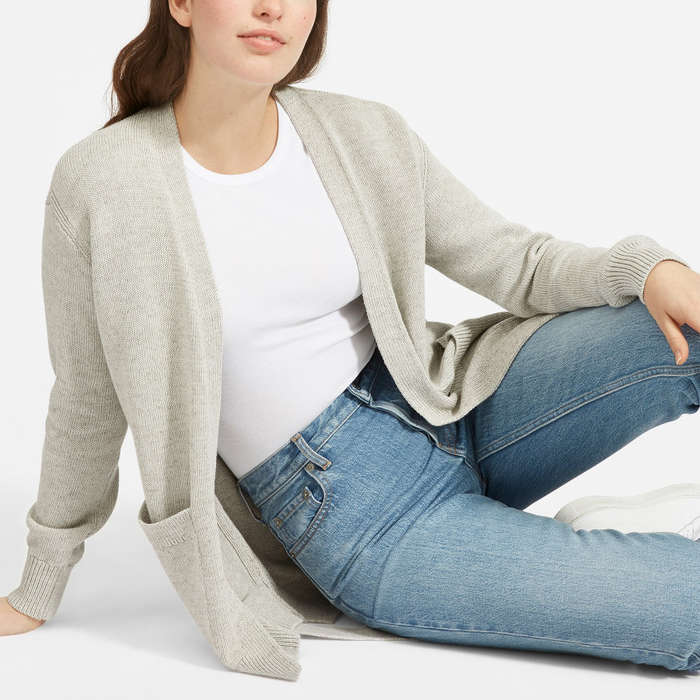 soft open cardigan
