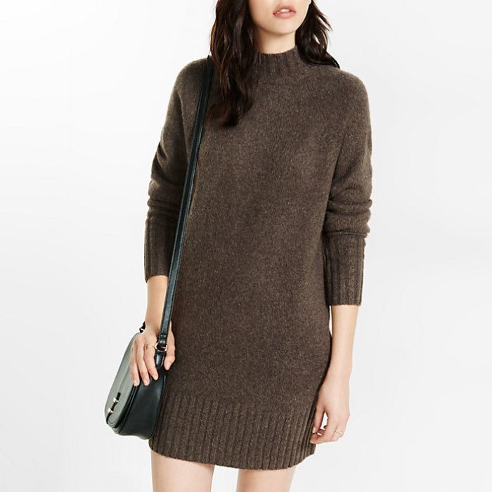 express mini sweater dress