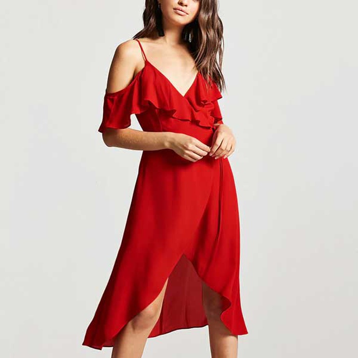 ruffle dress forever 21