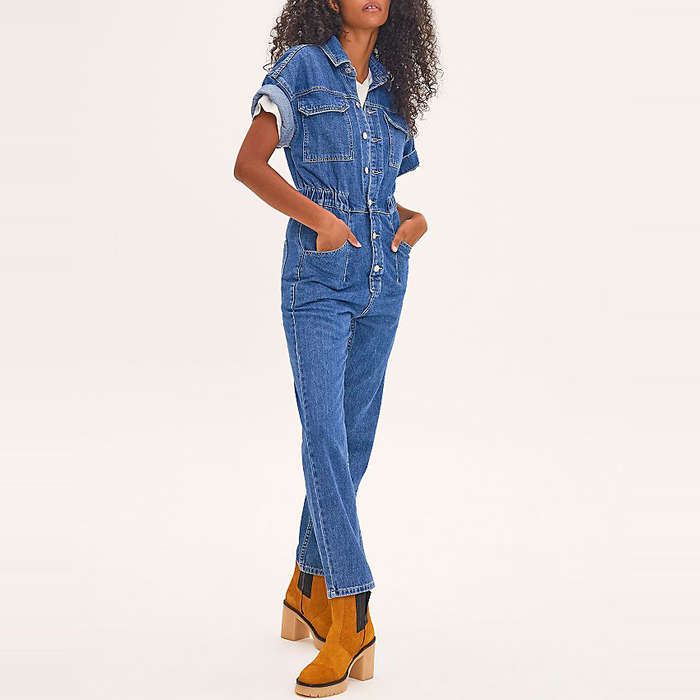 best denim boiler suit