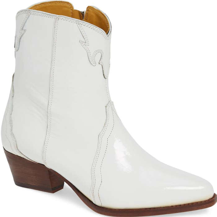 comfortable white boots