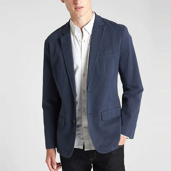 informal blazer style