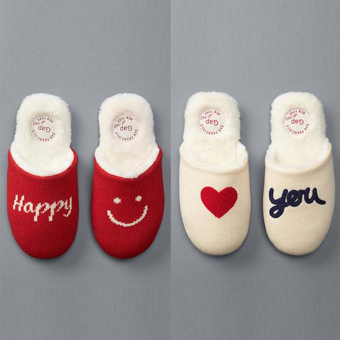 gap love slippers
