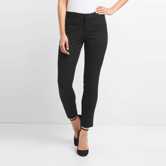 best skinny black pants