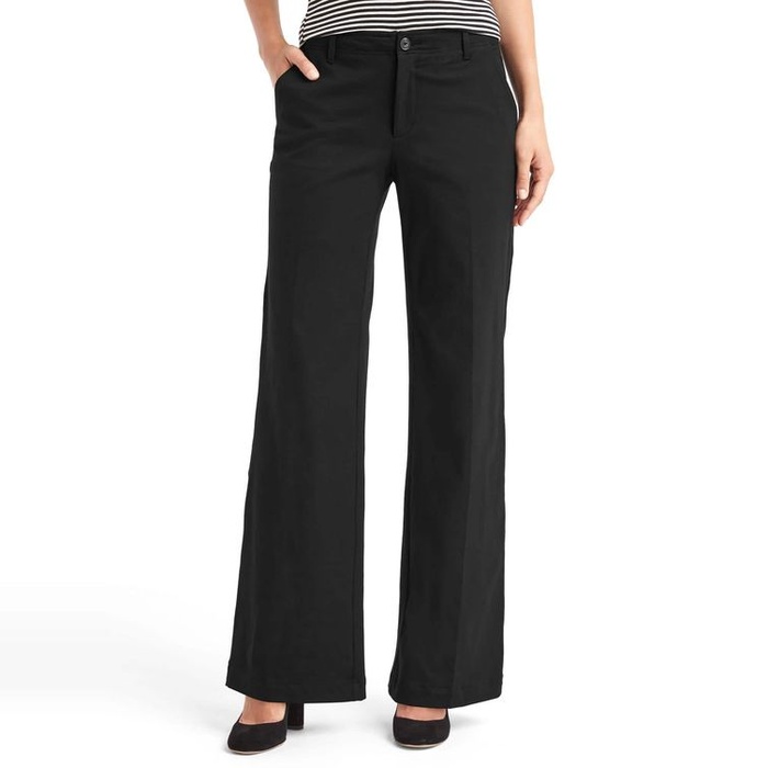 best black work pants for curvy figure