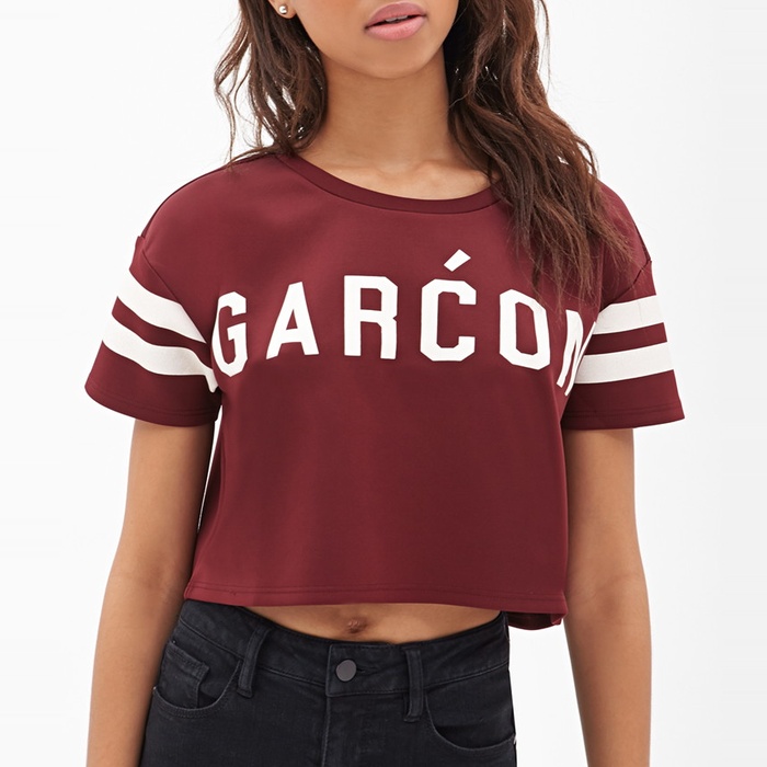 Graphic crop tops Shop our fabulous selection of tops on sale! Graphic tees, crop tops, blouses & more, only at russia-youtube.tk Hurry - these hot trends at hot prices are going fast!