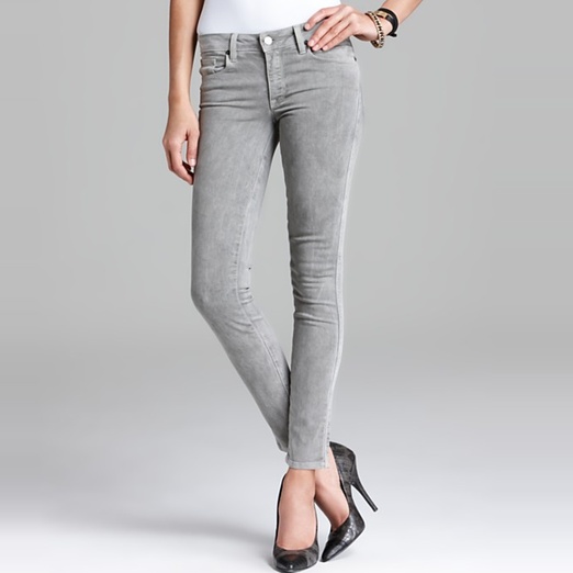 grey denim