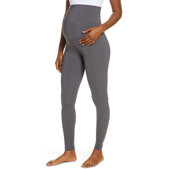 mamasana live in maternity ankle leggings