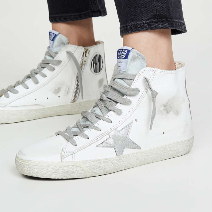 women's high top golden goose sneakers