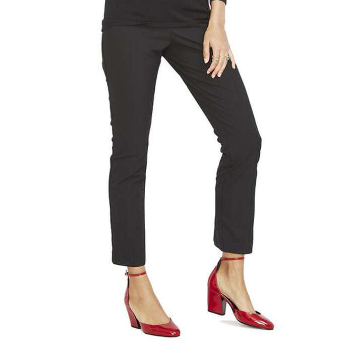 navy maternity work pants