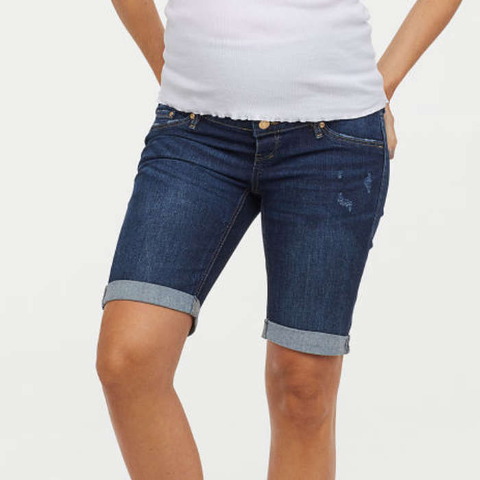 levi maternity shorts