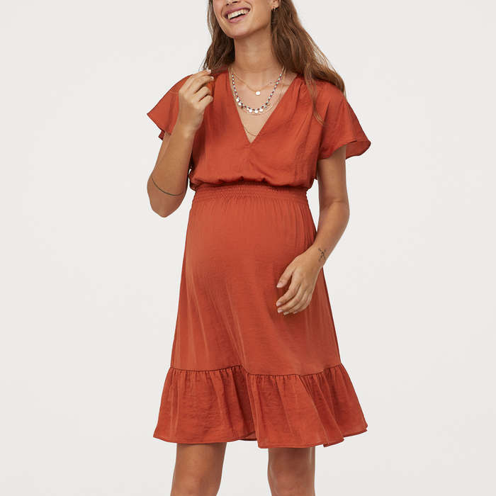 h&m mama maternity dress