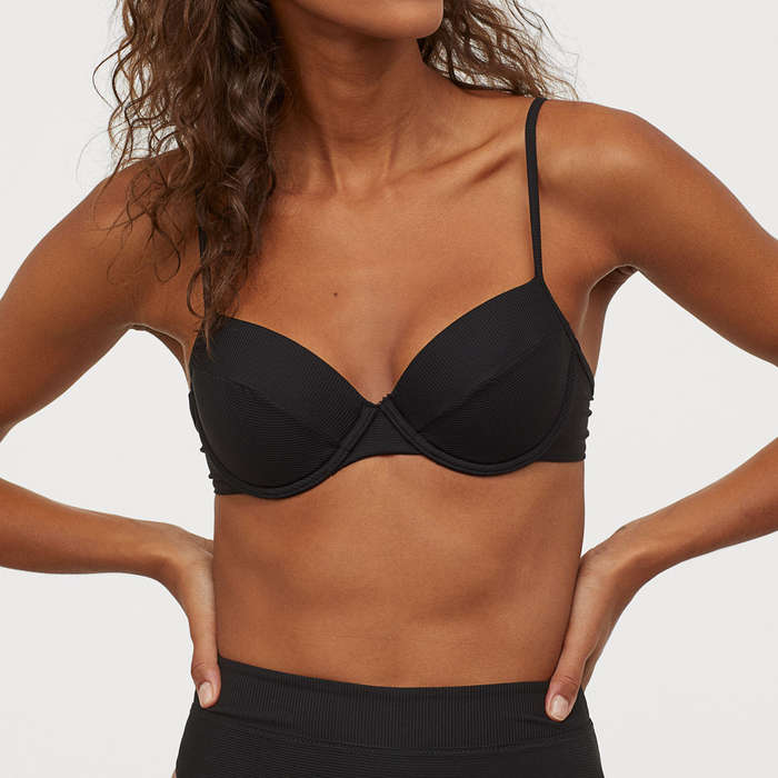 padded underwire bikini top