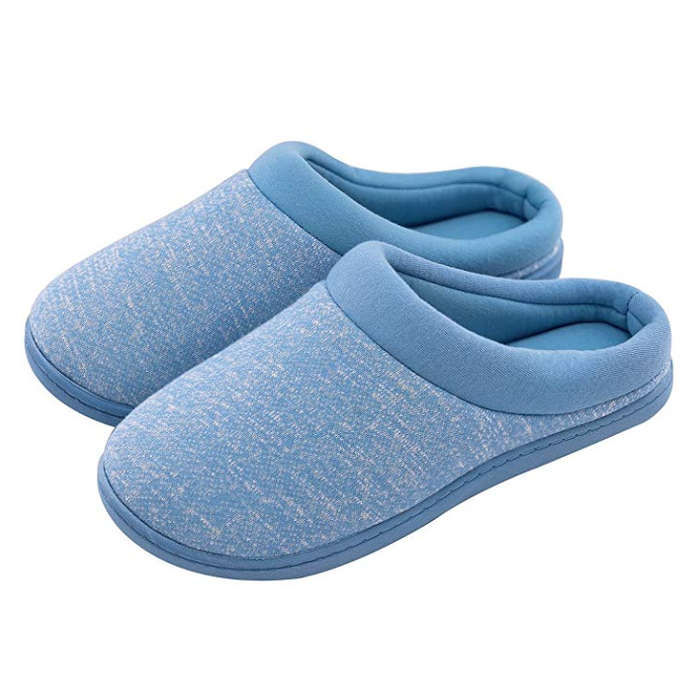 Hometop Comfort Slip On Memory Foam Slippers