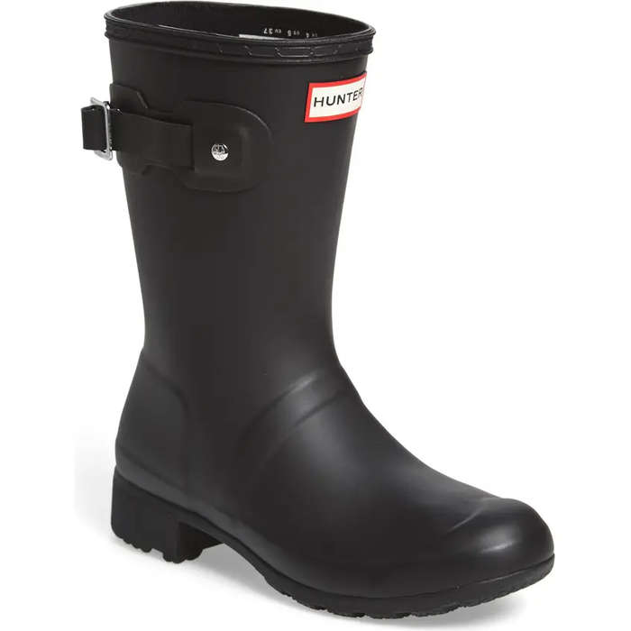 stylish short rain boots