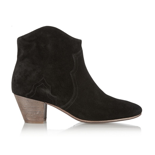 most comfortable suede booties