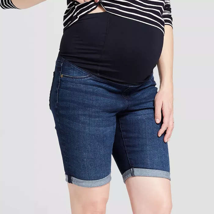 maternity work shorts