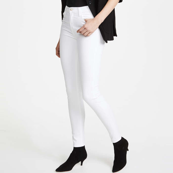 best white skinny jeans