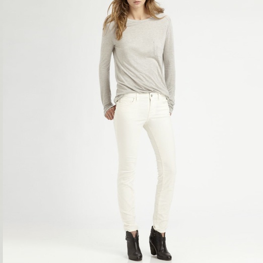 women's winter white corduroy pants