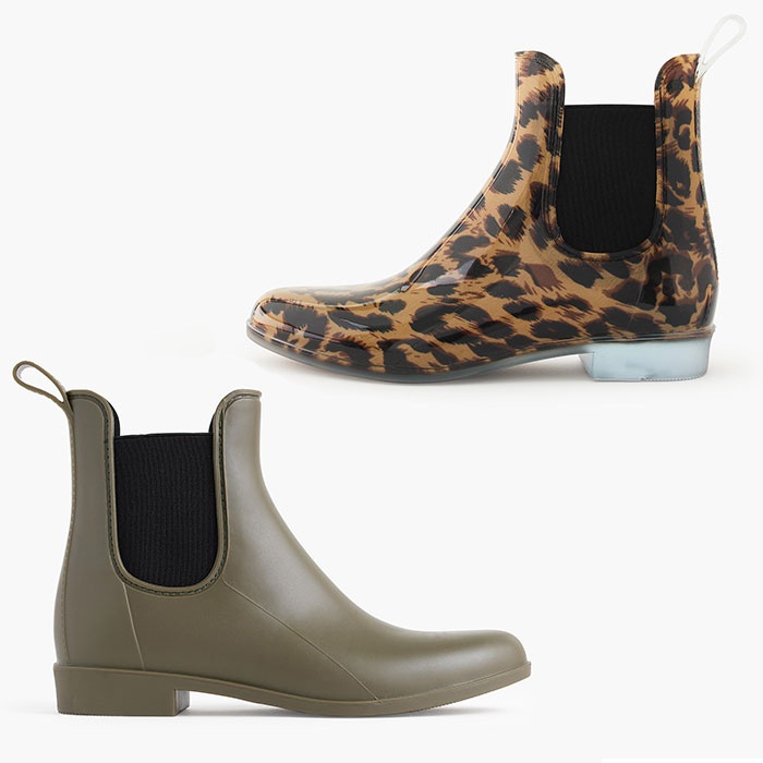chelsea leopard rain boots