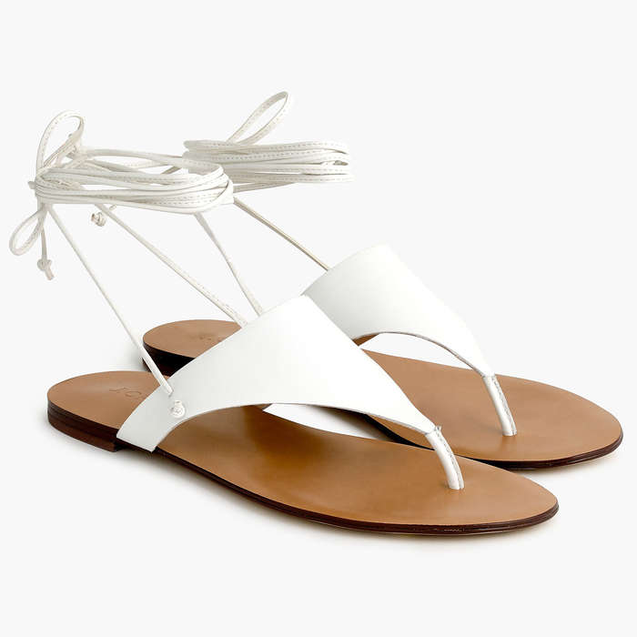 white sandals for women