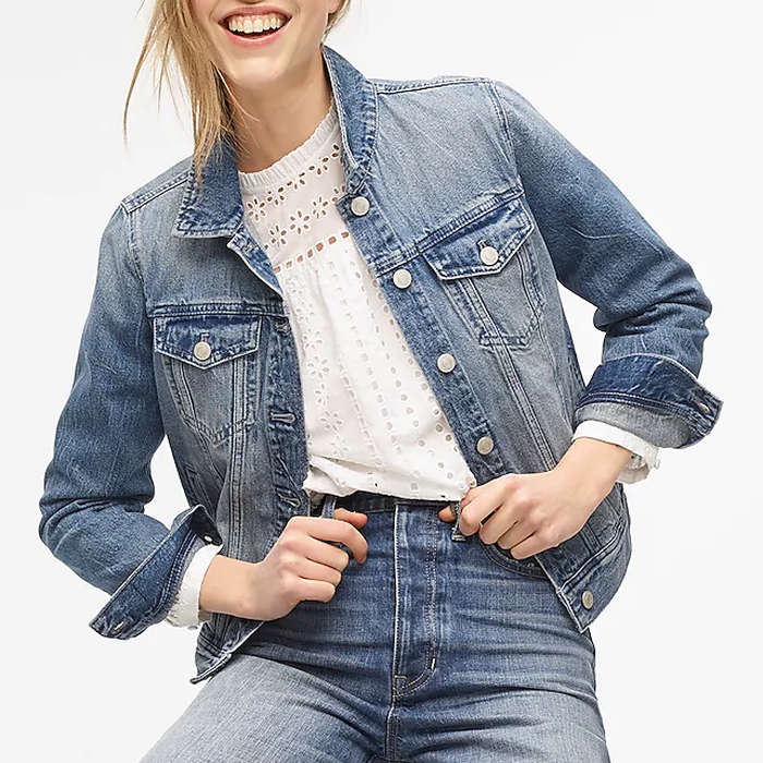 denim jackets for older women