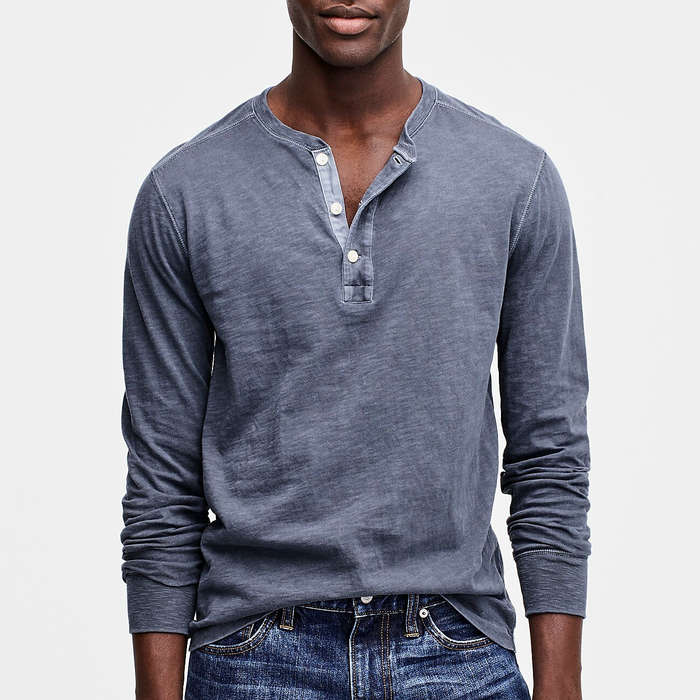 henley shirt j crew