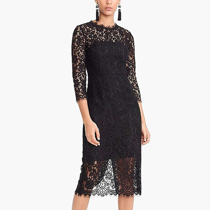 long cocktail dresses with sleeves