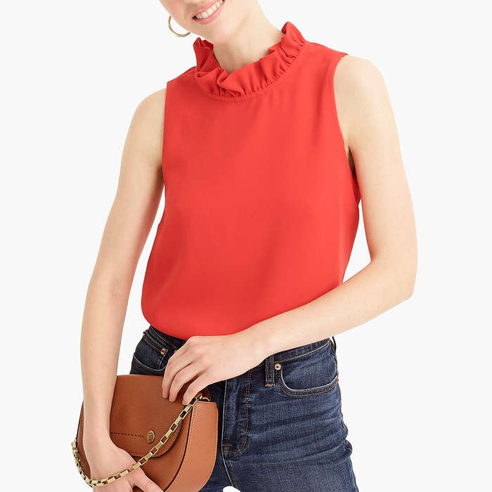 cute mock neck tops