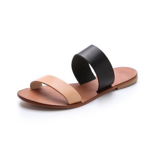 slider style sandals