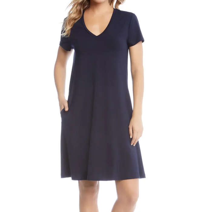 flattering t shirt dress