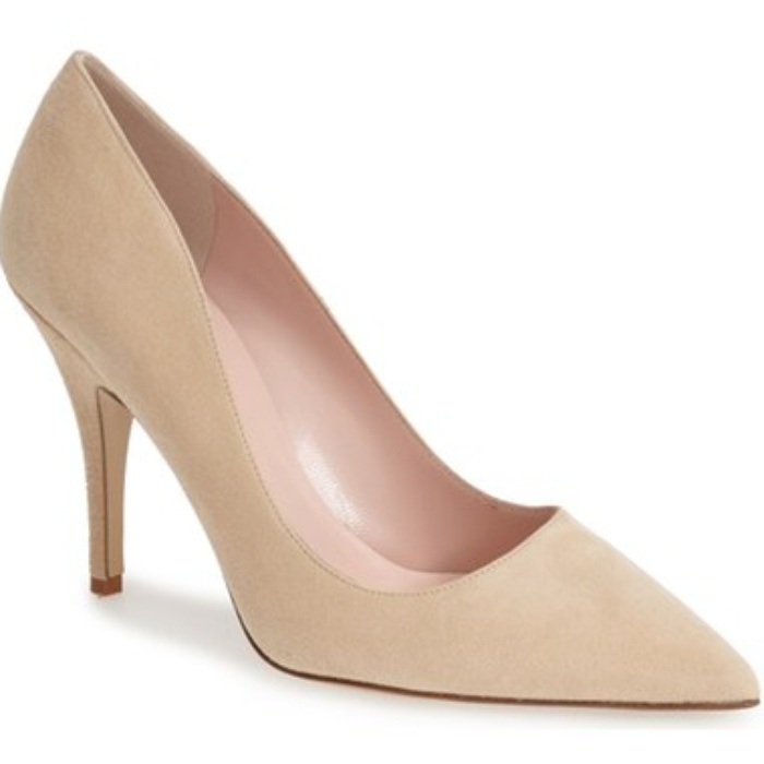 nude pumps macys