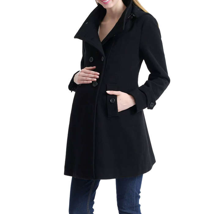 maternity mac coat