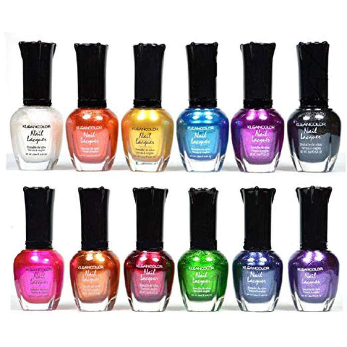 Nail Polish Sets Rank Style Kleancolor Nail Polish Metallic Set