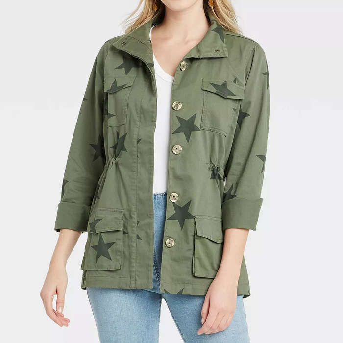 universal thread military jacket