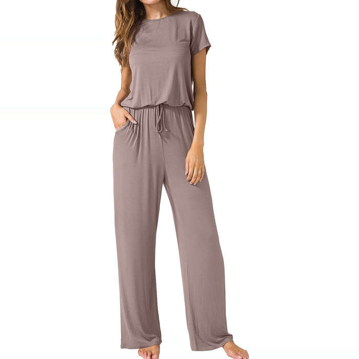 grey casual jumpsuit