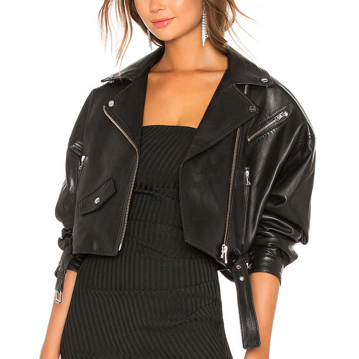 lordxx cropped leather jacket