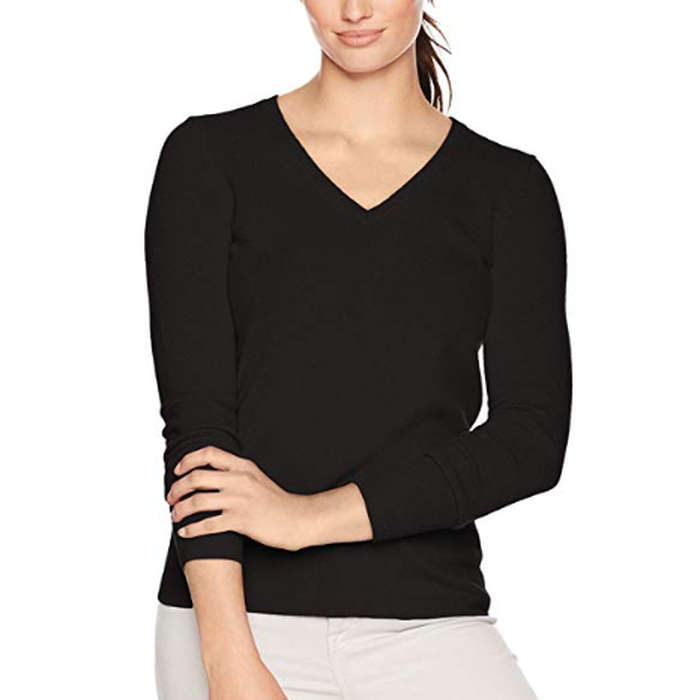 Lark & Ro V Neck Pullover Cashmere Sweater Lark & Ro V Neck Pullover Cashmere Sweater