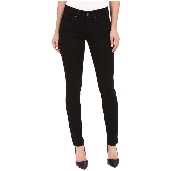 levi's black high waisted skinny jeans