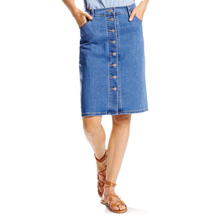 levis denim skirt canada