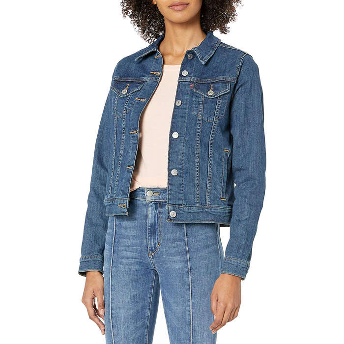 levis denim jacket womens amazon
