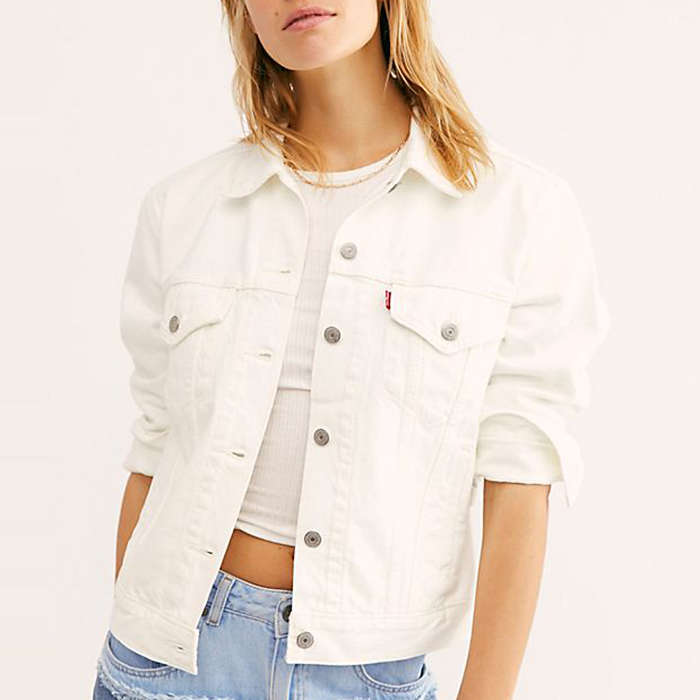 Levi's White Jeans Jacket Best Sale, SAVE 39% 