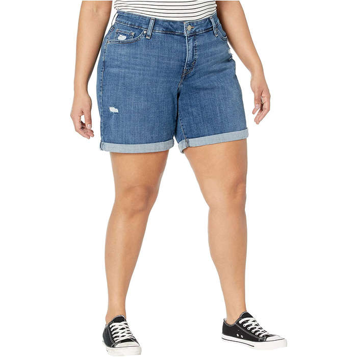 jean shorts plus size