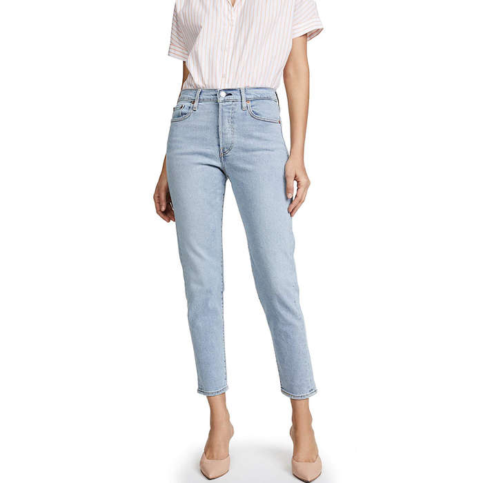 cute light wash jeans
