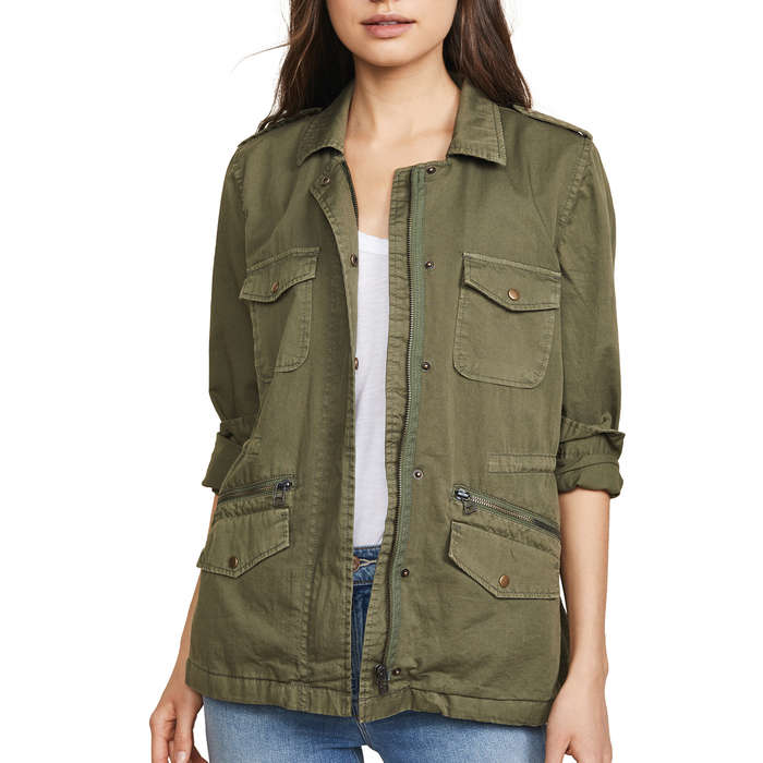 womans army jacket