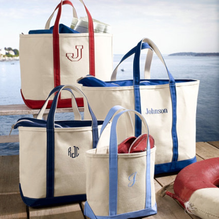 L.L.Bean Boat and Tote Bag with Zip-Top | Rank & Style