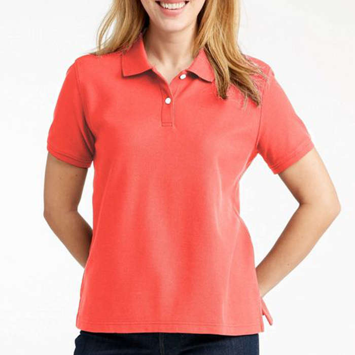 women's relaxed fit polo shirts